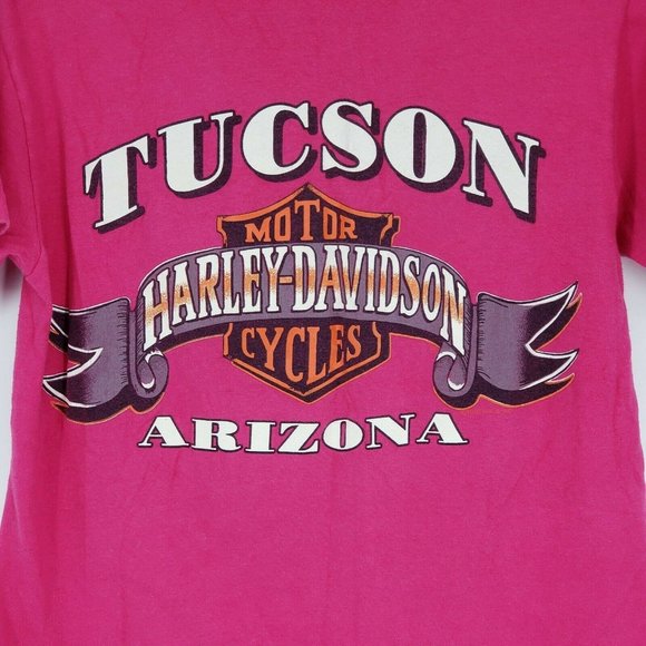 Harley Davidson Hanes Beefy-T Bald Eagle T-Shirt - Picture 7 of 7